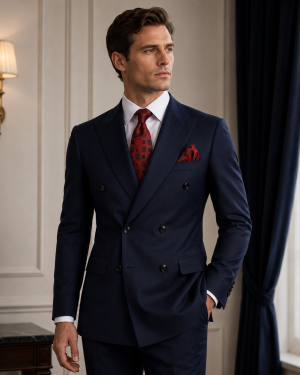 Classic Double-breasted Suit