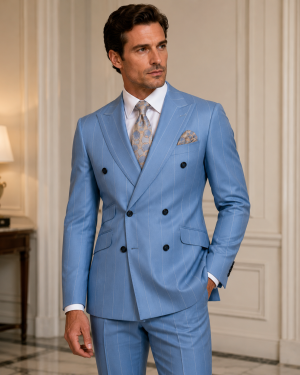 Classic Double-breasted Suit