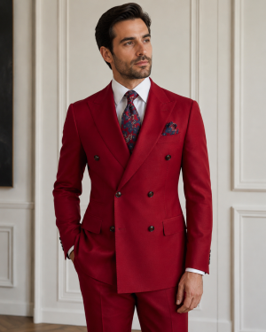 Classic Double-breasted Suit