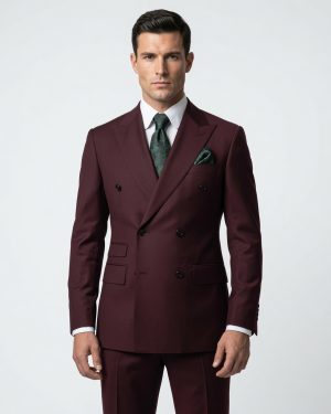 Classic Double-breasted Suit