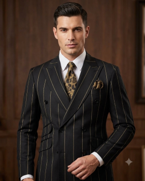 Classic Double-breasted Suit