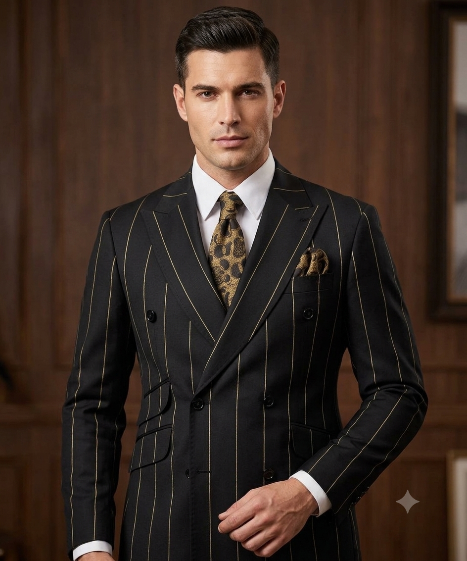 Classic Double-breasted Suit