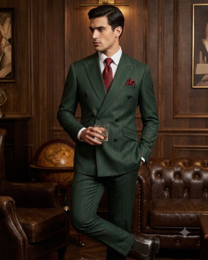 Classic Double-breasted Suit