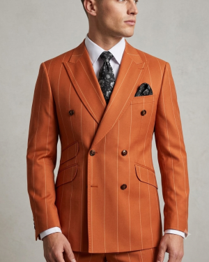Classic Double-breasted Suit