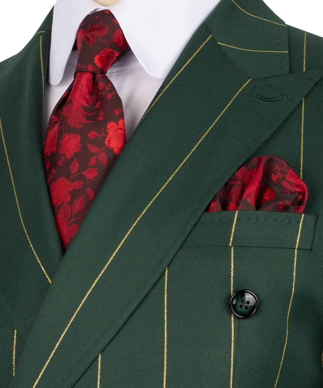 Classic Double-breasted Suit - Image 4