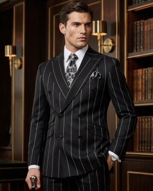 Classic Double-breasted Suit