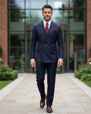 Classic Double-breasted Suit