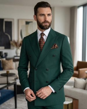 Classic Double-breasted Suit