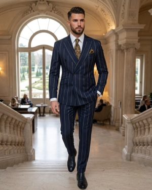 Classic Double-breasted Suit